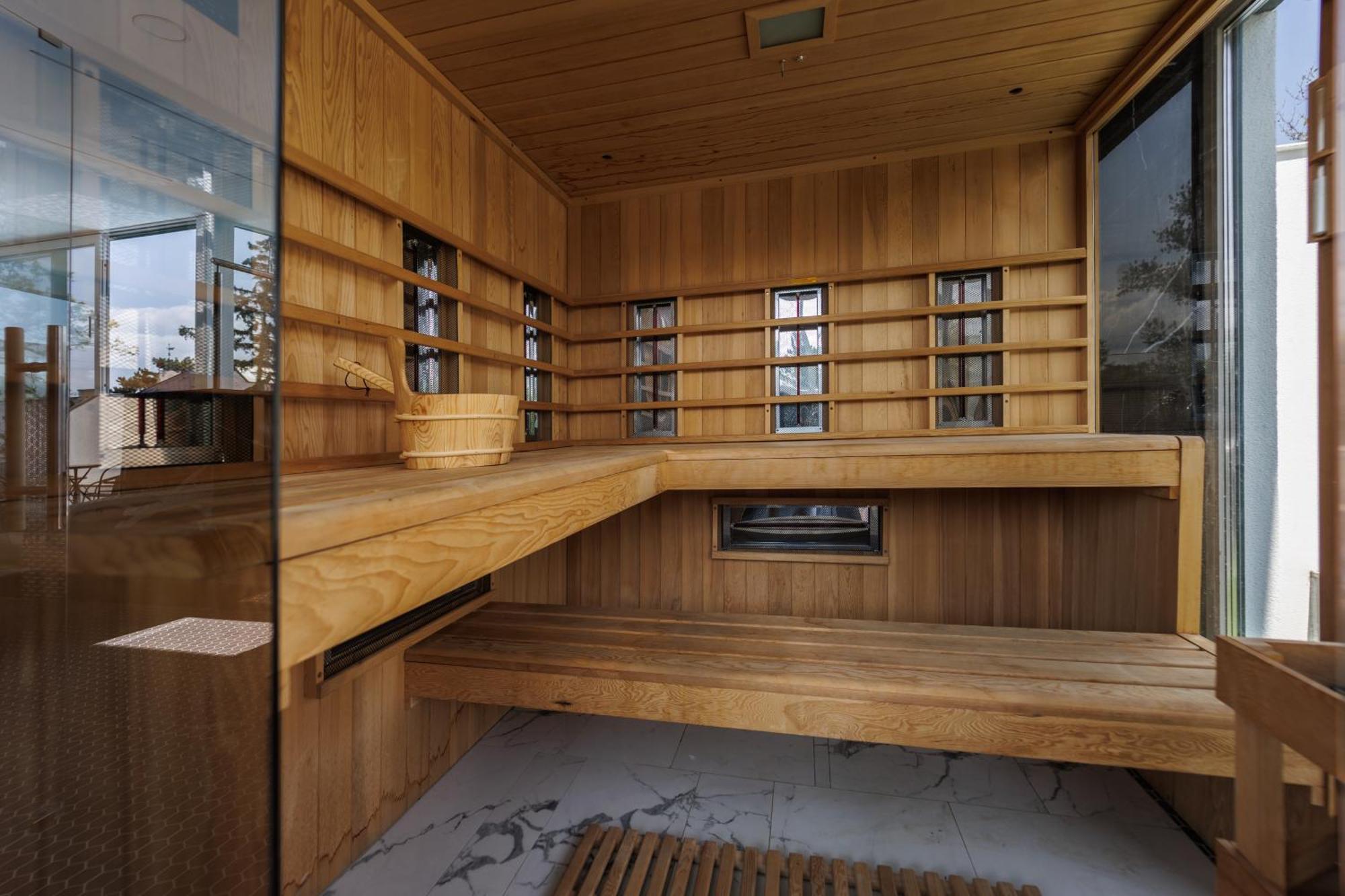 Villa Bauhaus Labi Garden Wellness Apartman Siófok Eksteriør bilde